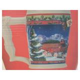 2003 Budweiser Clydsedales Holiday Edition Beer Stein - Old Towne Holiday by Budweiser (in original packaging) 2003 Budweiser Clydsedales Holiday Edition Beer Stein - Old Towne Holiday by Budweiser (in original packaging)