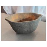 Vintage Cast Iron Bowl with Spouts on Each End 9' x 5 1/2' x 5' Vintage Cast Iron Bowl with Spouts on Each End 9' x 5 1/2' x 5'