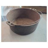 Vintage Cast Iron Dutch Oven / Cauldron (no lid) 4' x 10' Vintage Cast Iron Dutch Oven / Cauldron (no lid) 4' x 10'