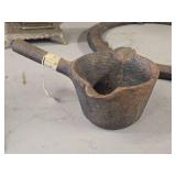 Vintage Cast Iron Smelting Ladle / Dipper with Handle (19th Century) 4' x 5 1/2' Vintage Cast Iron Smelting Ladle / Dipper with Handle (19th Century) 4' x 5 1/2'