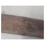 Vintage 36' Cast Iron Cannonball Sizing Tool Vintage 36' Cast Iron Cannonball Sizing Tool