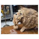 Lion Carrying Cub theme Goat Fur Décor 20' x 8' Lion Carrying Cub theme Goat Fur Décor 20' x 8'