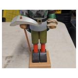 Holzkunst Christian Ulbricht 15 1/2' Mountain Climber theme Nutcracker Holzkunst Christian Ulbricht 15 1/2' Mountain Climber theme Nutcracker