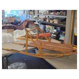 Wooden Dog Sled 77' x 22' x 28' Wooden Dog Sled 77' x 22' x 28'