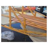 Wooden Dog Sled 77' x 22' x 28' Wooden Dog Sled 77' x 22' x 28'