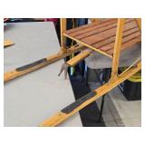 Wooden Dog Sled 77' x 22' x 28' Wooden Dog Sled 77' x 22' x 28'