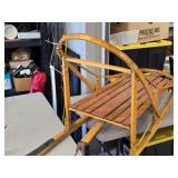 Wooden Dog Sled 77' x 22' x 28' Wooden Dog Sled 77' x 22' x 28'