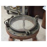 Vintage Nautical Ship Portal Table - Bronze | Brass Vintage Nautical Ship Portal Table - Bronze | Brass