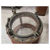 Vintage Nautical Ship Portal Table - Bronze | Brass Vintage Nautical Ship Portal Table - Bronze | Brass