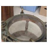 Vintage Nautical Ship Portal Table - Bronze | Brass Vintage Nautical Ship Portal Table - Bronze | Brass