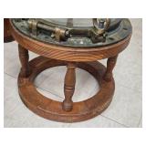 Vintage Nautical Ship Portal Table - Bronze | Brass Vintage Nautical Ship Portal Table - Bronze | Brass