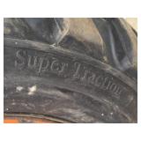 Lande Super Traction Skid Steer Loader Tire with 8-lug Rim Lande Super Traction Skid Steer Loader Tire with 8-lug Rim
