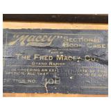 Macey Barrister Sectional Book Case 4-shelf Macey Barrister Sectional Book Case 4-shelf