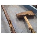 Wrecking Bar + Splitting Maul Wrecking Bar + Splitting Maul