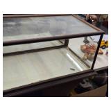 Glass and Wood Mirrored Display Box Glass and Wood Mirrored Display Box