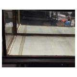 Glass and Wood Mirrored Display Box Glass and Wood Mirrored Display Box