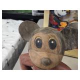14 1/2' Mickey Mouse theme Hand-Carved Wood Statue 14 1/2' Mickey Mouse theme Hand-Carved Wood Statue
