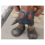 14 1/2' Mickey Mouse theme Hand-Carved Wood Statue 14 1/2' Mickey Mouse theme Hand-Carved Wood Statue