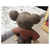 14 1/2' Mickey Mouse theme Hand-Carved Wood Statue 14 1/2' Mickey Mouse theme Hand-Carved Wood Statue