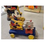 Vintage 1939 Mickey Mouse Xylophone Pull Toy Vintage 1939 Mickey Mouse Xylophone Pull Toy