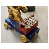 Vintage 1939 Mickey Mouse Xylophone Pull Toy Vintage 1939 Mickey Mouse Xylophone Pull Toy