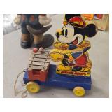 Vintage 1939 Mickey Mouse Xylophone Pull Toy Vintage 1939 Mickey Mouse Xylophone Pull Toy