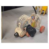 Vintage Wooden Pull Toy - No. 455 Nosey Pup by Fisher-Price (1950's) Vintage Wooden Pull Toy - No. 455 Nosey Pup by Fisher-Price (1950's)