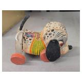 Vintage Wooden Pull Toy - No. 455 Nosey Pup by Fisher-Price (1950's) Vintage Wooden Pull Toy - No. 455 Nosey Pup by Fisher-Price (1950's)