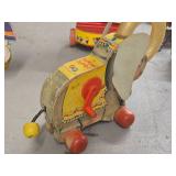 Vintage Wooden Pull Toy - Juggling Jumbo Elephant by Fisher-Price (1950's - 1960's) Vintage Wooden Pull Toy - Juggling Jumbo Elephant by Fisher-Price (1950's - 1960's)