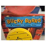 Vintage Wooden Pull Toy - Bucky Burro by Fisher-Price (1950's) Vintage Wooden Pull Toy - Bucky Burro by Fisher-Price (1950's)