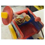 Vintage Wooden Pull Toy - Bucky Burro by Fisher-Price (1950's) Vintage Wooden Pull Toy - Bucky Burro by Fisher-Price (1950's)