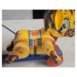 Vintage Wooden Pull Toy - Bucky Burro by Fisher-Price (1950's) Vintage Wooden Pull Toy - Bucky Burro by Fisher-Price (1950's)