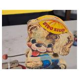 Vintage Wooden Pull Toy - Fido Zilo by Fisher-Price (1955) Vintage Wooden Pull Toy - Fido Zilo by Fisher-Price (1955)