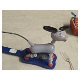 Vintage Paddle Toy - Dizzy Donkey Pop-Up Kritter by Fisher-Price (1920's) Vintage Paddle Toy - Dizzy Donkey Pop-Up Kritter by Fisher-Price (1920's)