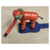 Vintage Paddle Toy - Jumbo Jitter Bug Pop-Up Kritter by Fisher-Price (1930's) Vintage Paddle Toy - Jumbo Jitter Bug Pop-Up Kritter by Fisher-Price (1930's)