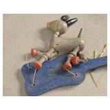 Vintage Paddle Toy - Dizzy Donkey Pop-Up Kritter by Fisher-Price (1920's) Vintage Paddle Toy - Dizzy Donkey Pop-Up Kritter by Fisher-Price (1920's)