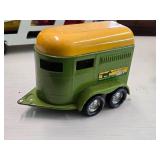 Vintage 1960's-1970's Nylint Stables Pressed Steel Toy Horse Trailer Vintage 1960's-1970's Nylint Stables Pressed Steel Toy Horse Trailer