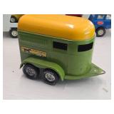 Vintage 1960's-1970's Nylint Stables Pressed Steel Toy Horse Trailer Vintage 1960's-1970's Nylint Stables Pressed Steel Toy Horse Trailer
