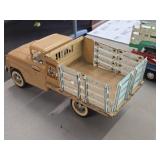 Vintage 1959 Tonka Farms Pressed Steel Toy Stake Truck Vintage 1959 Tonka Farms Pressed Steel Toy Stake Truck