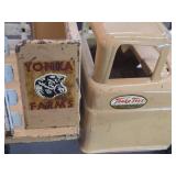 Vintage 1959 Tonka Farms Pressed Steel Toy Stake Truck Vintage 1959 Tonka Farms Pressed Steel Toy Stake Truck