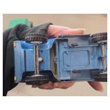 Lot of (2) Vintage Toy Trucks - Hubley Diecast Toy Tow Truck / Wrecker 1960's, Hubley Mighty Metal Stake Bed Farm Truck Model #900 1960's Lot of (2) Vintage Toy Trucks - Hubley Diecast Toy Tow Truck / Wrecker 1960's, Hubley Mighty Metal Stake Bed Farm Truck Model #900 1960's