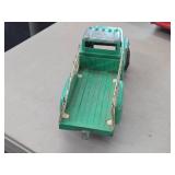 Lot of (2) Vintage Toy Trucks - Hubley Diecast Toy Tow Truck / Wrecker 1960's, Hubley Mighty Metal Stake Bed Farm Truck Model #900 1960's Lot of (2) Vintage Toy Trucks - Hubley Diecast Toy Tow Truck / Wrecker 1960's, Hubley Mighty Metal Stake Bed Farm Truck Model #900 1960's