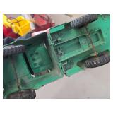 Lot of (2) Vintage Toy Trucks - Hubley Diecast Toy Tow Truck / Wrecker 1960's, Hubley Mighty Metal Stake Bed Farm Truck Model #900 1960's Lot of (2) Vintage Toy Trucks - Hubley Diecast Toy Tow Truck / Wrecker 1960's, Hubley Mighty Metal Stake Bed Farm Truck Model #900 1960's