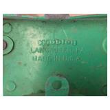 Lot of (2) Vintage Toy Trucks - Hubley Diecast Toy Tow Truck / Wrecker 1960's, Hubley Mighty Metal Stake Bed Farm Truck Model #900 1960's Lot of (2) Vintage Toy Trucks - Hubley Diecast Toy Tow Truck / Wrecker 1960's, Hubley Mighty Metal Stake Bed Farm Truck Model #900 1960's