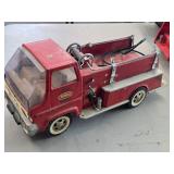 Vintage 1960's Tonka Pressed Steel Toy Fire Pumper Truck Vintage 1960's Tonka Pressed Steel Toy Fire Pumper Truck