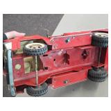 Vintage 1960's Tonka Pressed Steel Toy Fire Pumper Truck Vintage 1960's Tonka Pressed Steel Toy Fire Pumper Truck