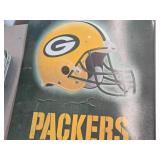 Vintage Metal Sign - Green Bay Packers with Official NFL Logo Vintage Metal Sign - Green Bay Packers with Official NFL Logo