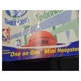 Vintage Hatch MN Timberwolves One-On-One Mini Hoopster Set (in original packaging) Vintage Hatch MN Timberwolves One-On-One Mini Hoopster Set (in original packaging)