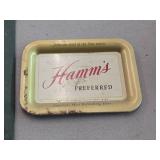 Vintage Metal Tip Tray / Hamm's Preferred Beer logo / 6' x 4' Vintage Metal Tip Tray / Hamm's Preferred Beer logo / 6' x 4'