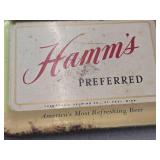 Vintage Metal Tip Tray / Hamm's Preferred Beer logo / 6' x 4' Vintage Metal Tip Tray / Hamm's Preferred Beer logo / 6' x 4'
